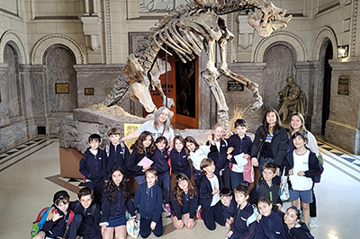 Tercer grado visitó el Museo de Ciencias Naturales