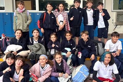 Encuentro de minivoley en el Colegio Lincoln