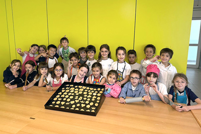 Alemán entre recetas y galletitas