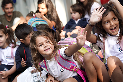 Erster Schultag im Kindergarten