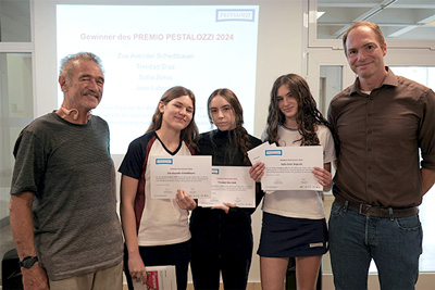 Übergabe des Premio Pestalozzi 2024