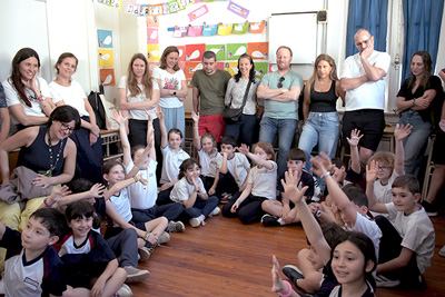 Clases abiertas de inglés en 3er grado
