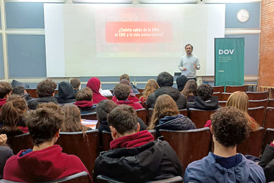 Die 12. Klassen besuchten die Universität Buenos Aires 