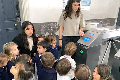 Salida a la estación de tren